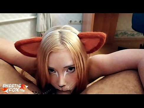❤️ Кіцуне ковтає член і кончить в рот Просто порно на uk.makesexnotwar.ru ❌️
